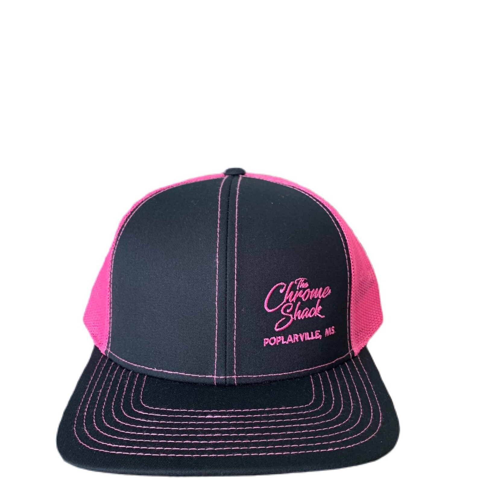 The Chrome Shack Hat - Black/Pink