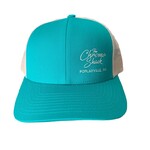 The Chrome Shack Hat - Teal/Beige