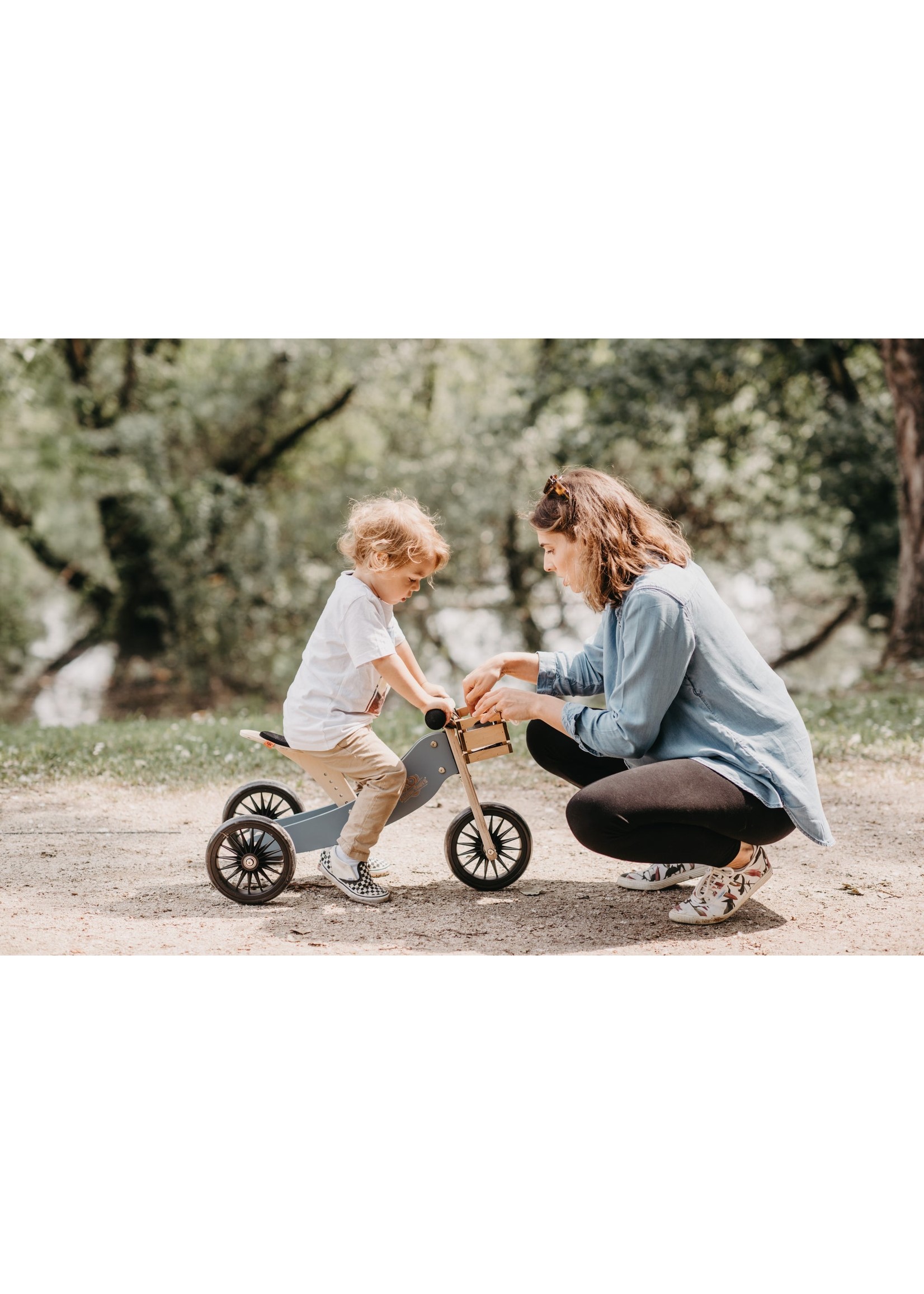 Kinderfeets Tiny Tot Trike Slate Blue 2 
