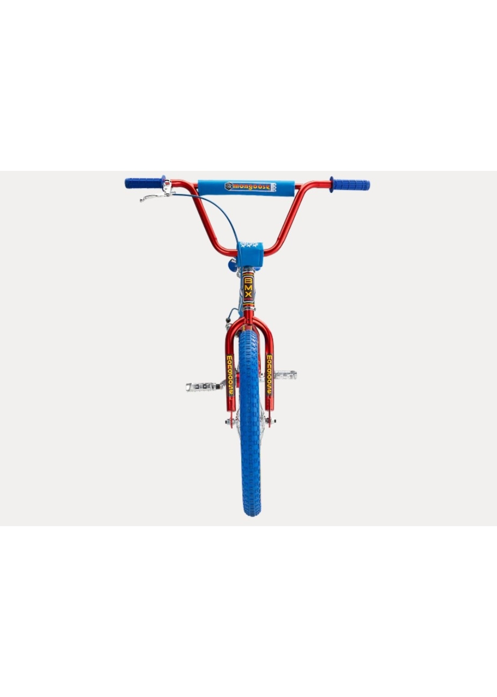 mongoose bmx bike red