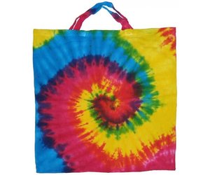 Tie Dye Printed Canvas Tote Bag for Beach Grocery India  Ubuy