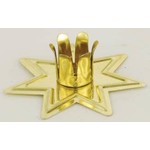 Gold-toned Fairy Star Chime candle holder