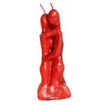 5 1/2" Lovers red candle