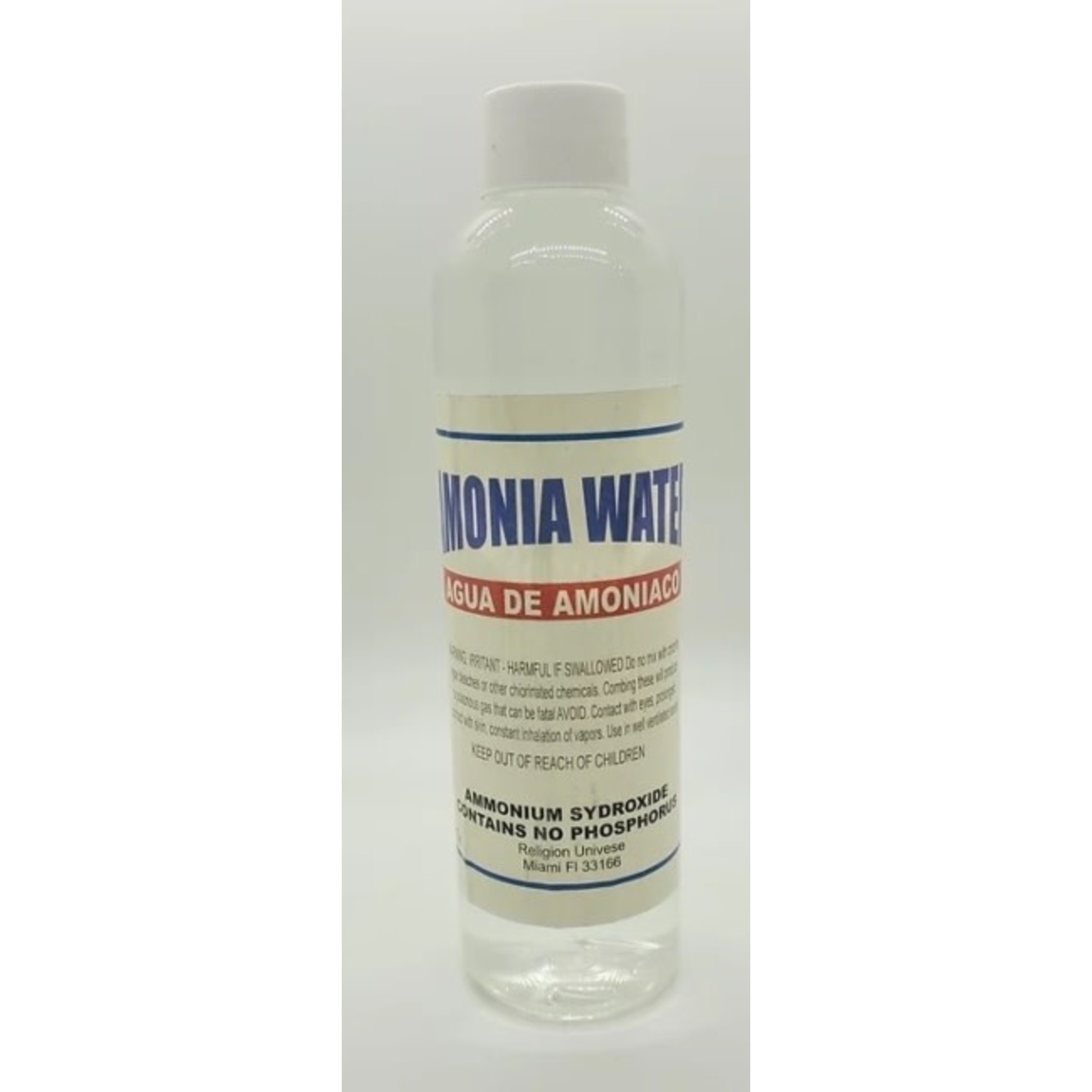 Agua Aromatica De Amoniaco/Aromatic Amonia Water 8OZ(Dz)