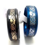 Celtic Dragon Stainless Steel Ring