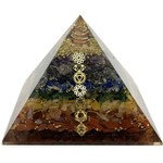 Orgone Energy Pyramid 7 Chakra (approx. 90mm)