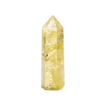 Natural Citrine Crystal Point Healing Spiritual Obelisk Yellow Quartz Wand