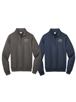 Quarter Zip Pullover w/ Crest (Chapel Outerwear)