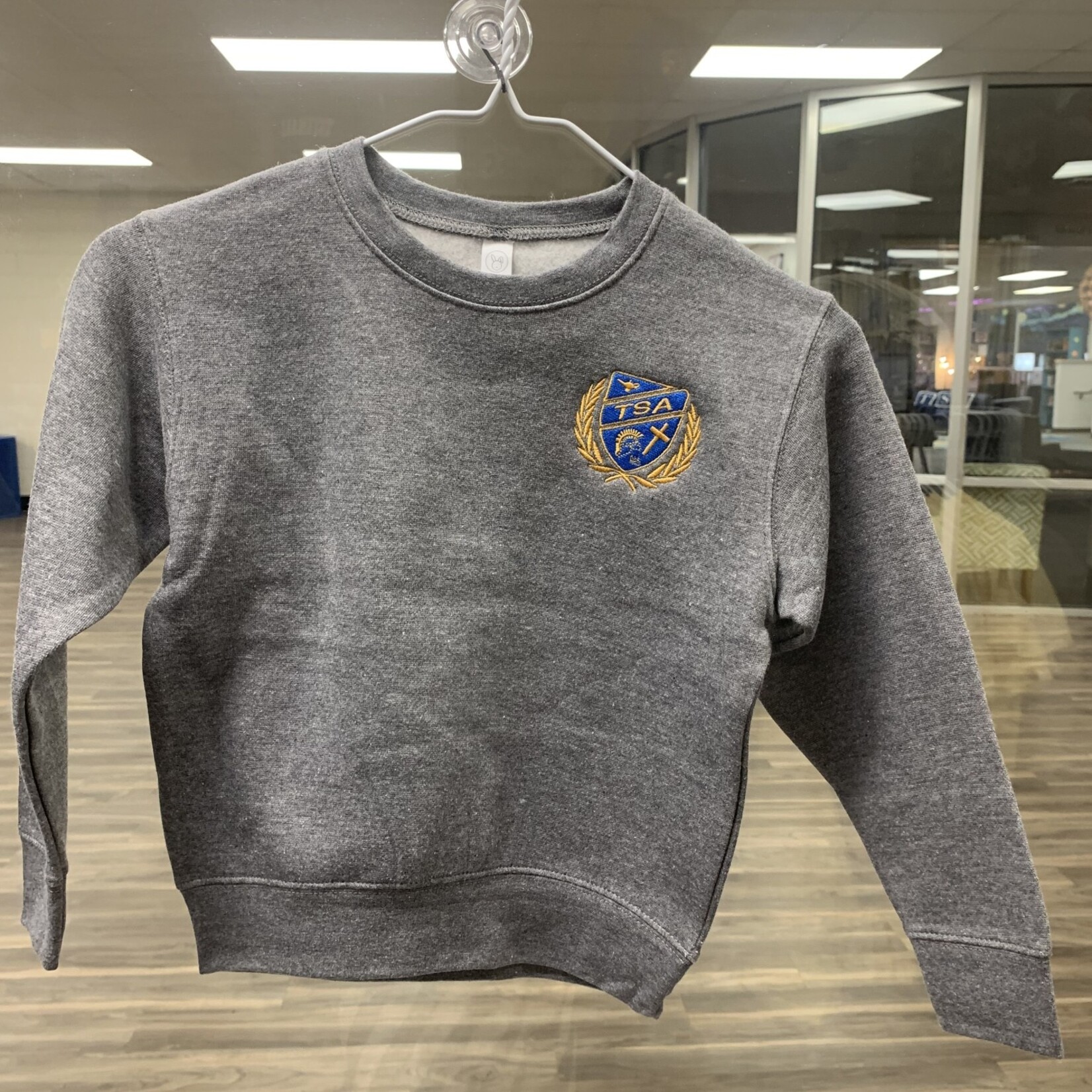 Rabbit Skins Crewneck Sweatshirt w/ Crest (Chapel Approved)
