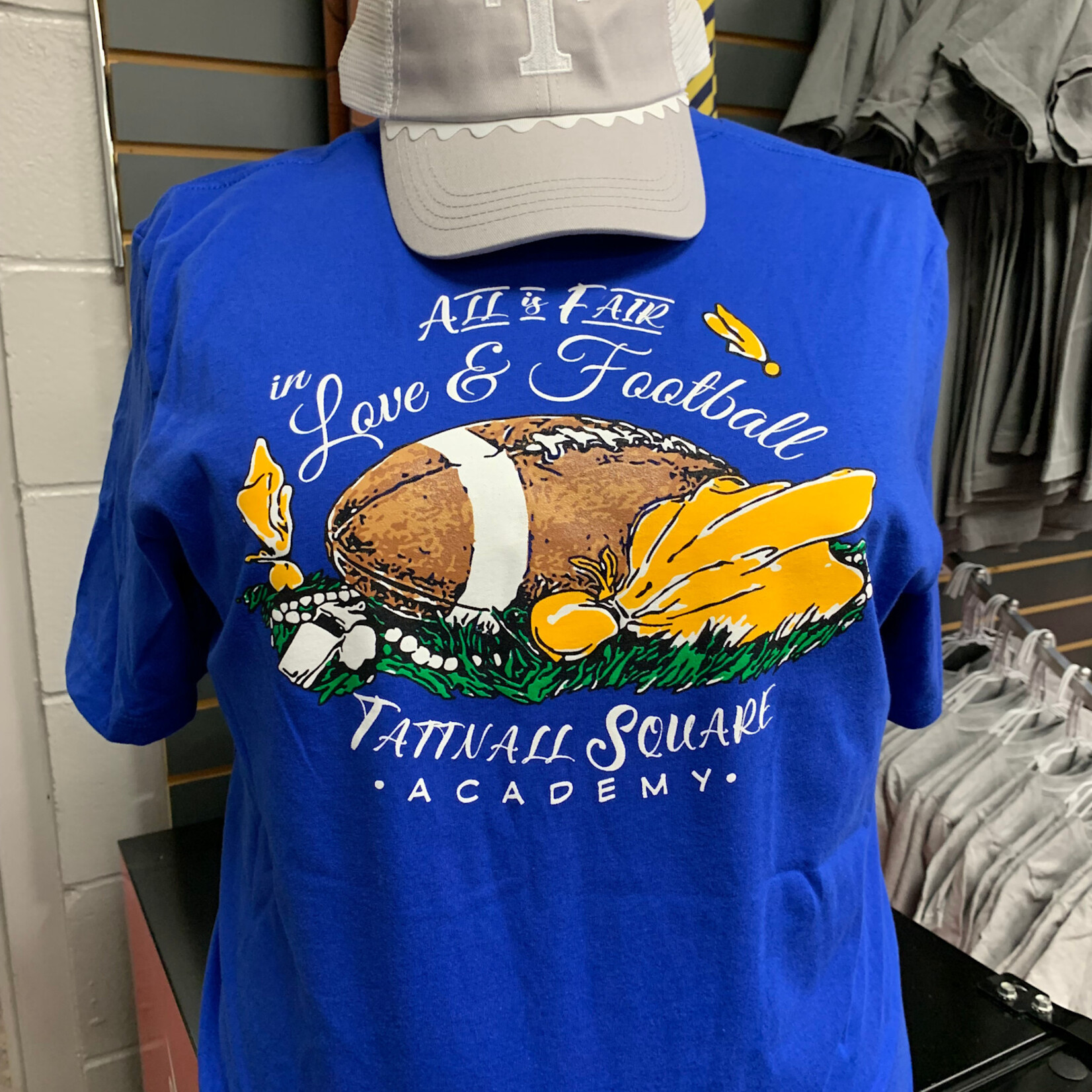 Bella Canvas Love n Football