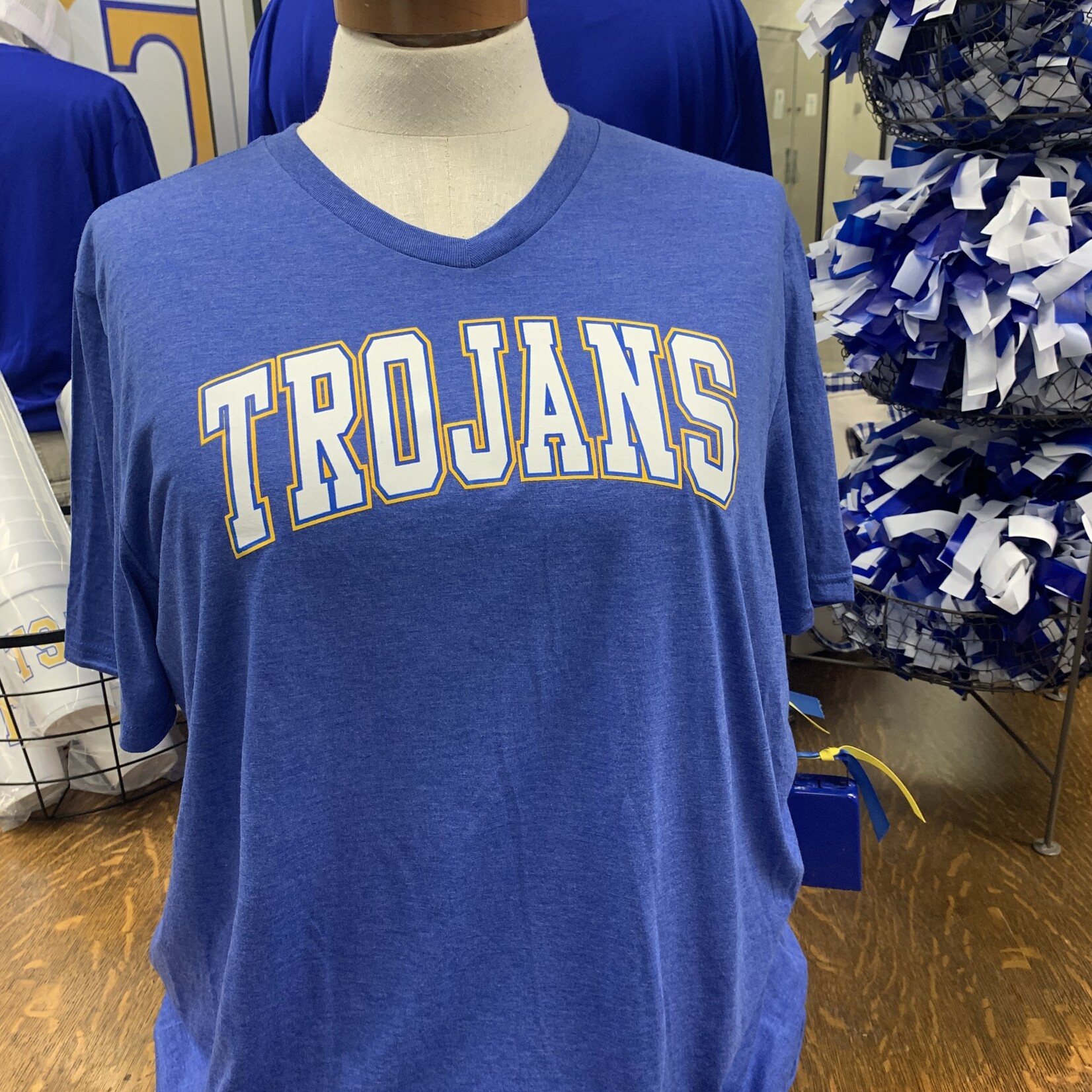 District Trojans V-neck