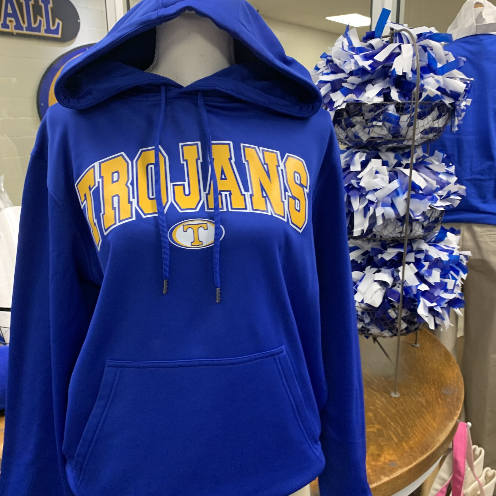 Sport Tek Trojans Oval T Hoodie