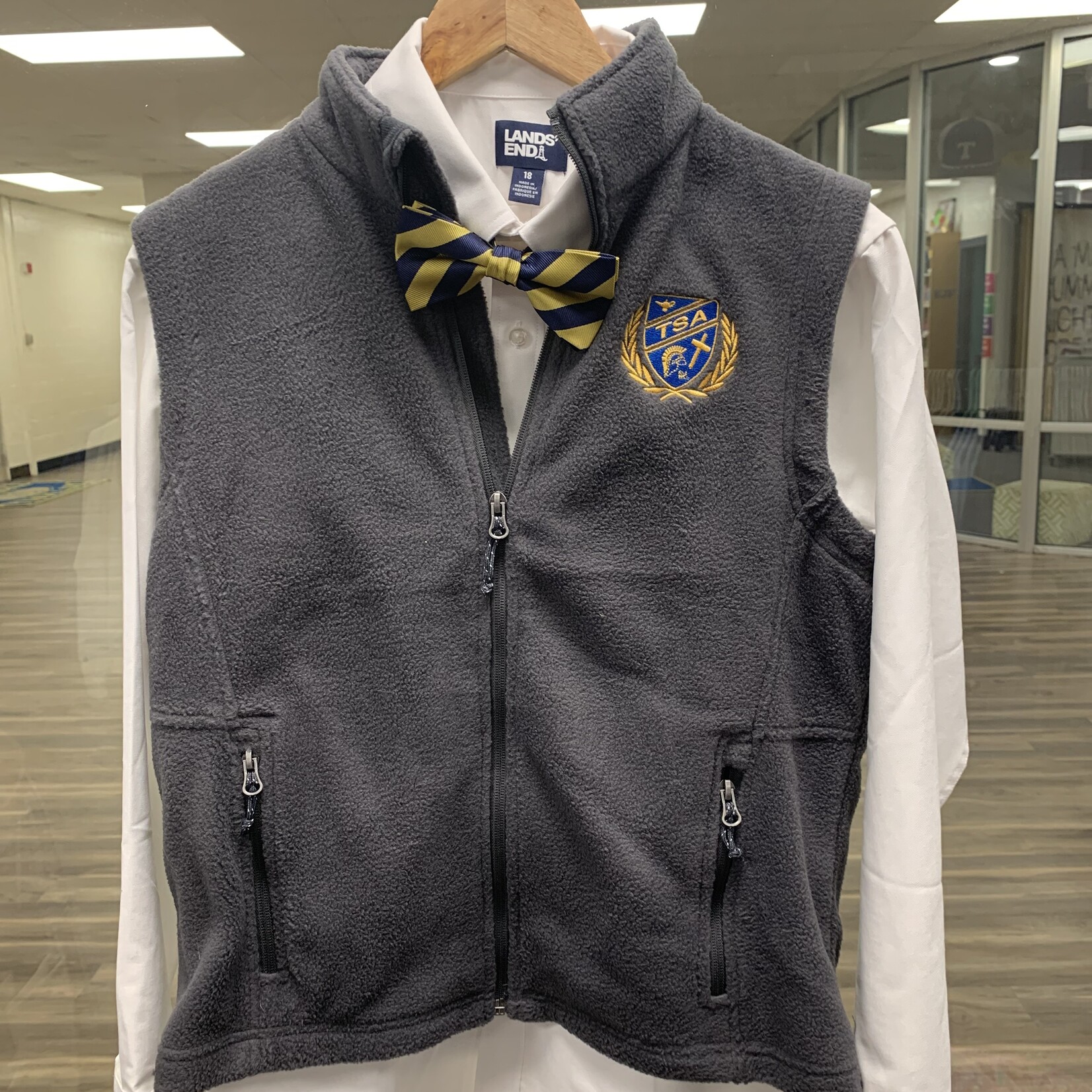 Port Authority Fleece Vest w/ Crest(Chapel Approved)