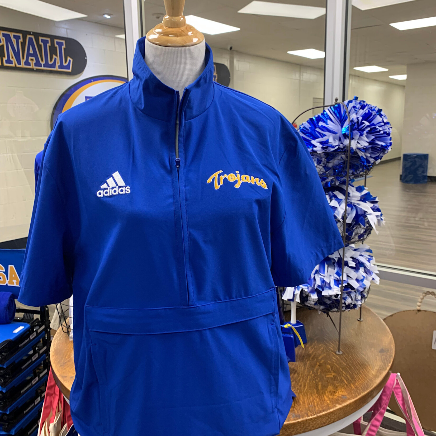 Adidas Adidas Quarter Zip Short Sleeve