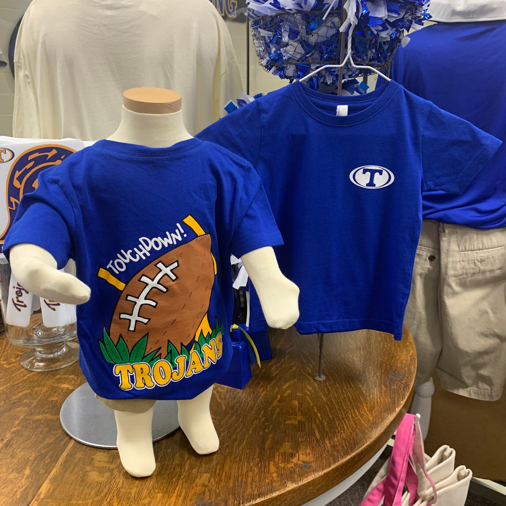 Rabbit Skins Trojans Football Touchdown Toddler