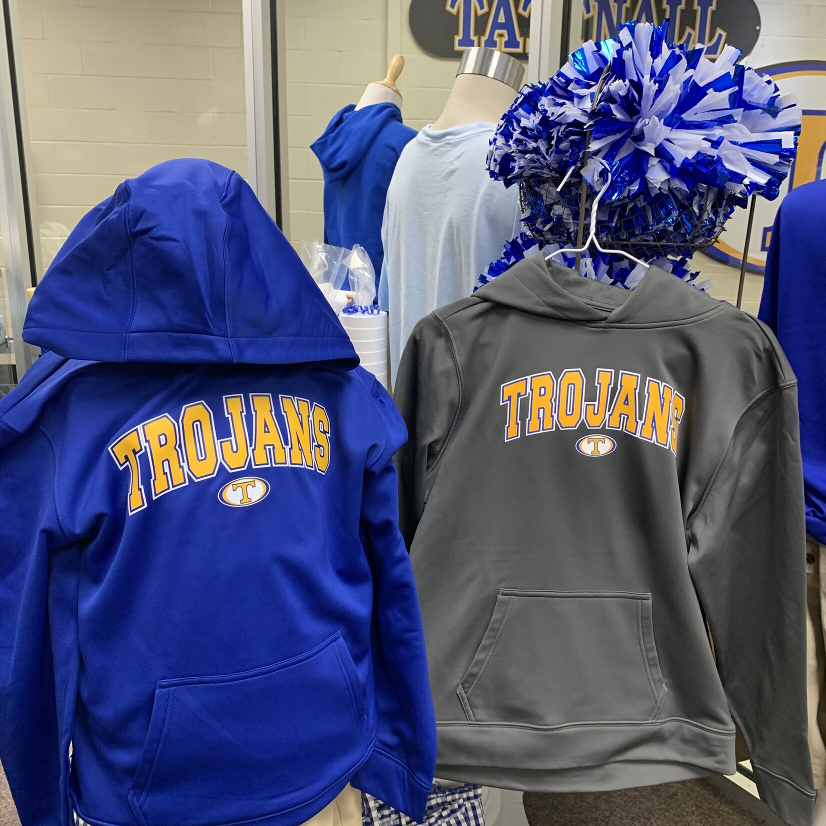 Sport Tek Trojans Oval T Hoodie
