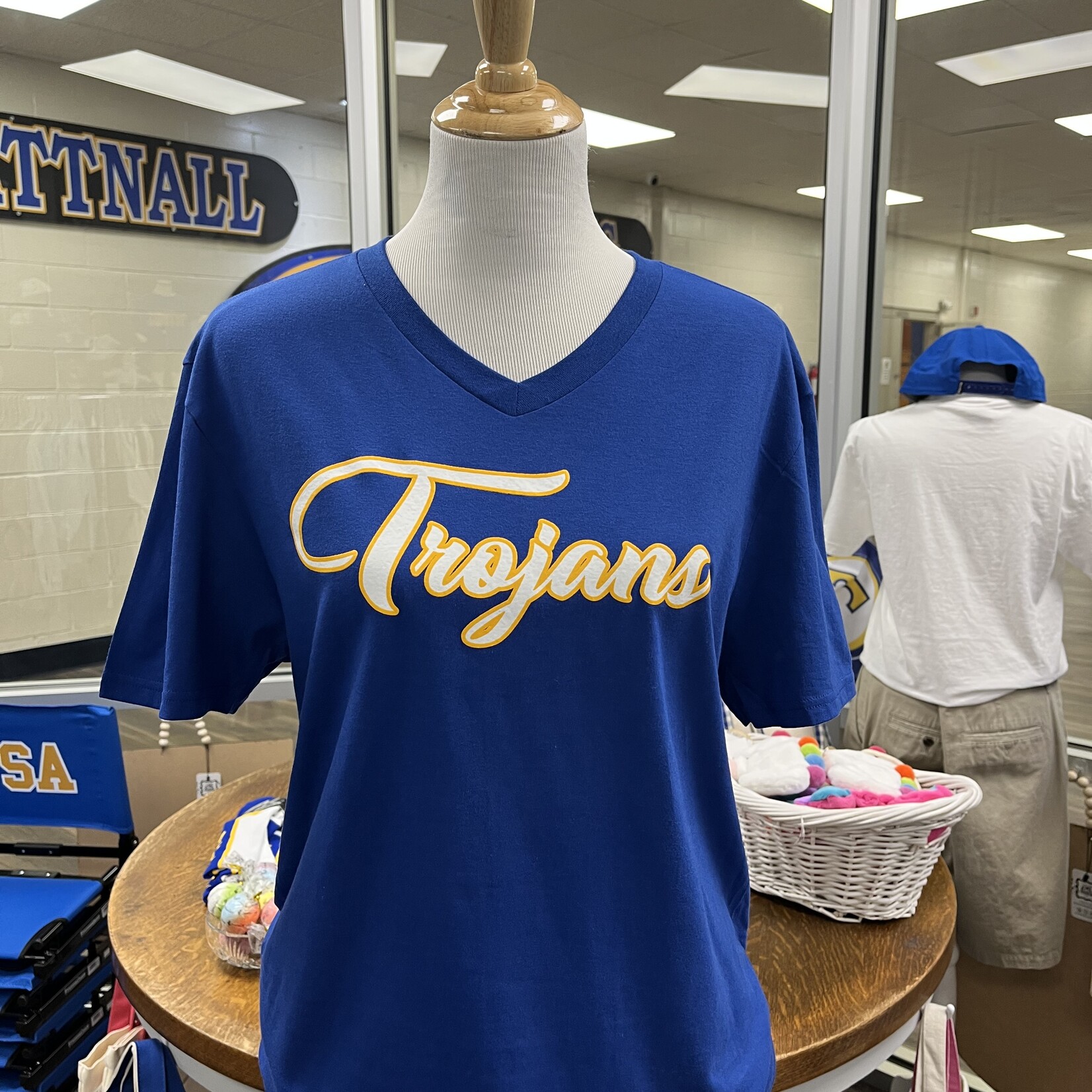 District Trojans V-neck