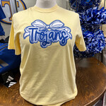 Comfort Colors Trojans Bow