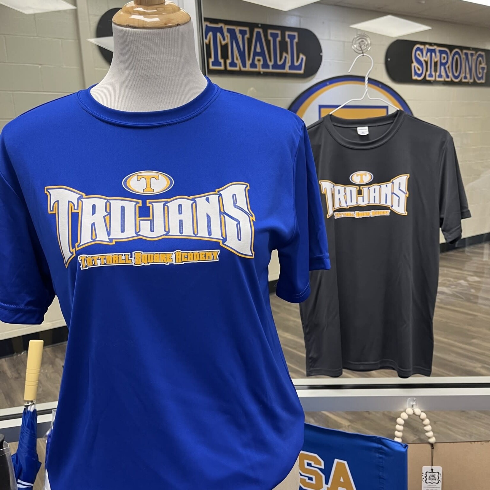 Sport Tek Oval T Trojans