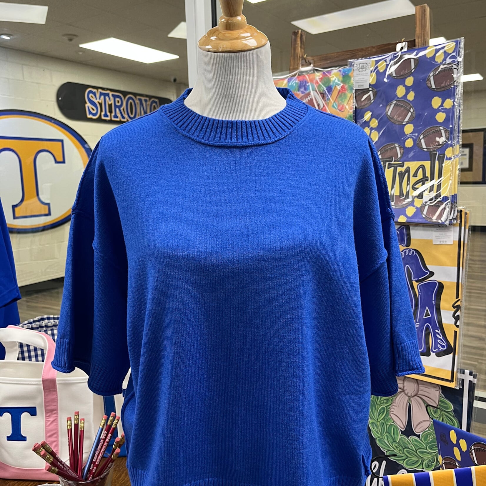 Royal Blue Overside Sweater