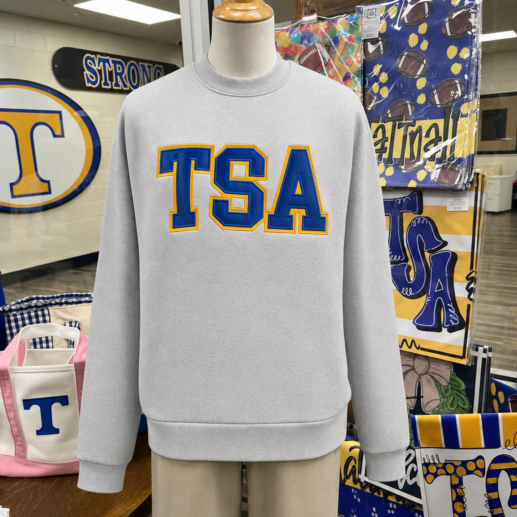 Gildan TSA Royal Applique Sweatshirt