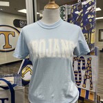 Comfort Colors Trojans Arched Chambray