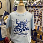 Comfort Colors Trojans Bow Stripe