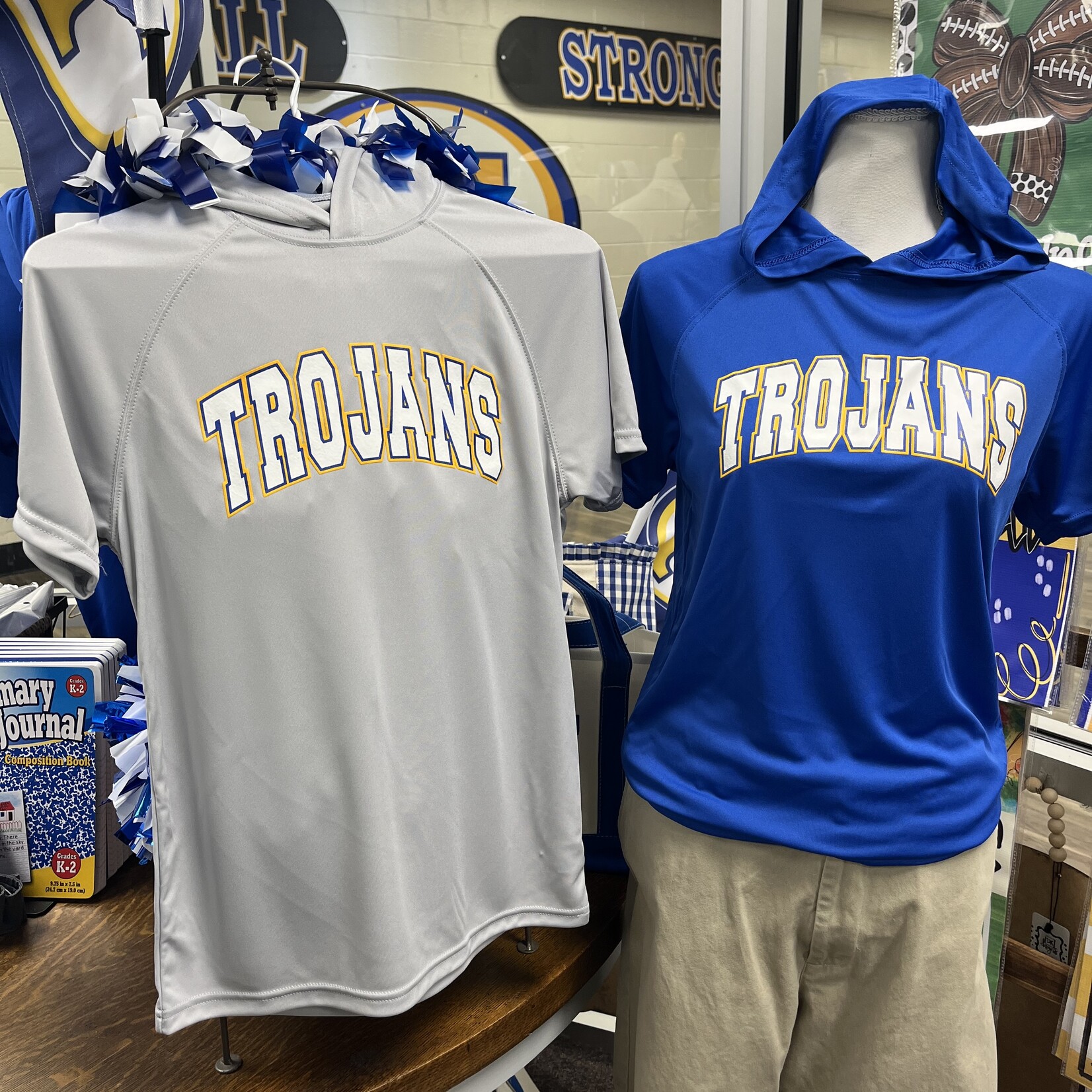 A4 Trojans Hooded Dri-Fit