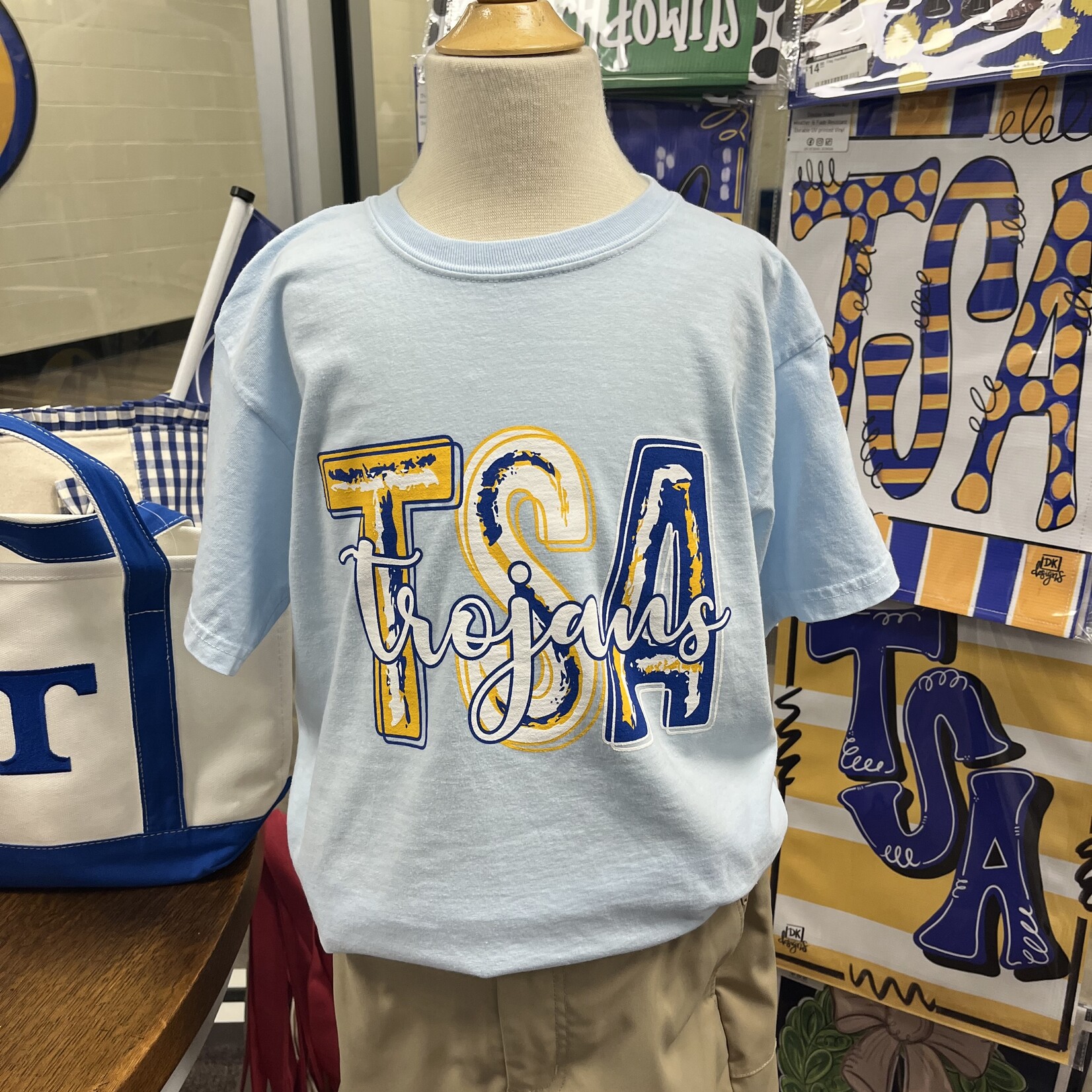Comfort Colors TSA painted