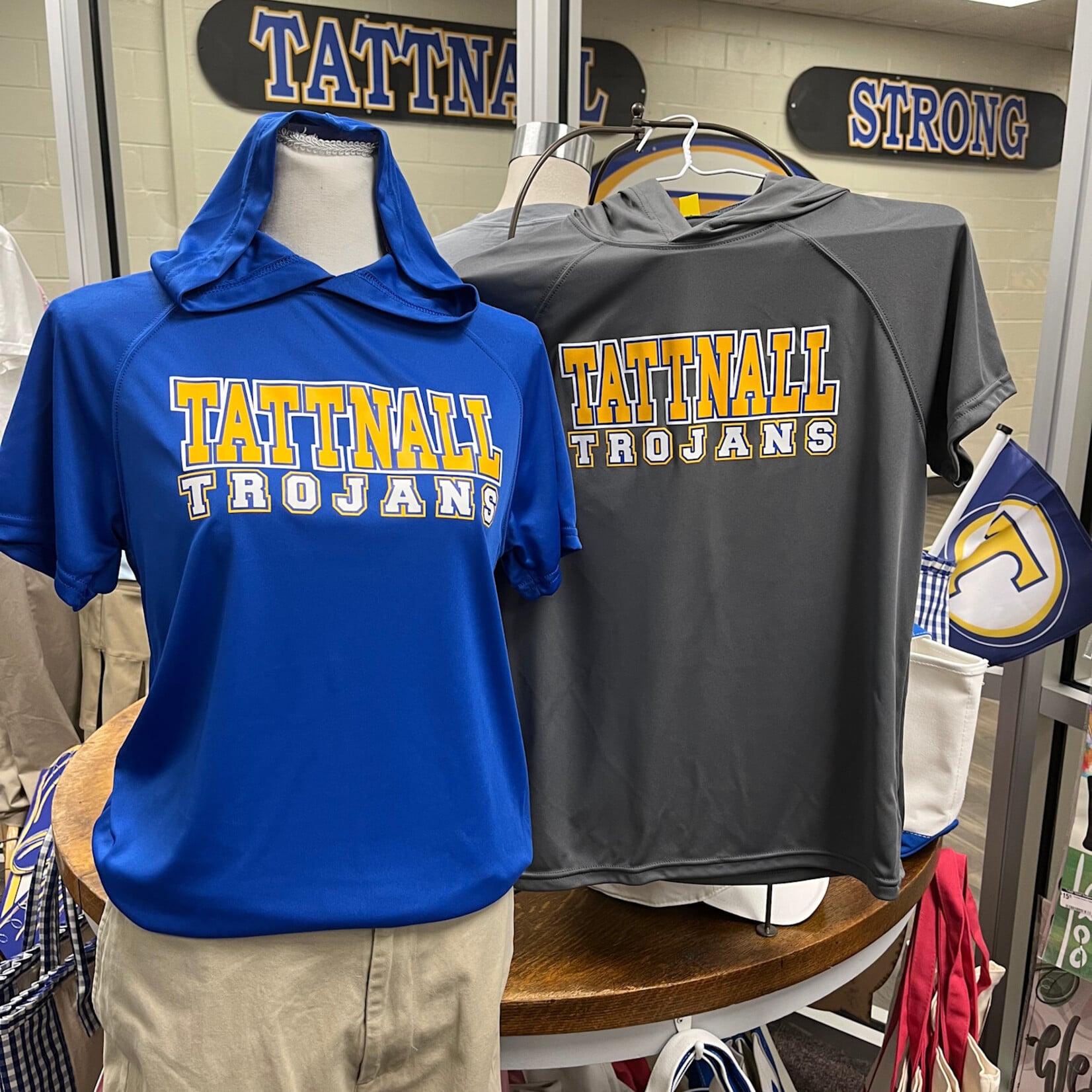 A4 Tattnall Trojans Hooded T-Shirt
