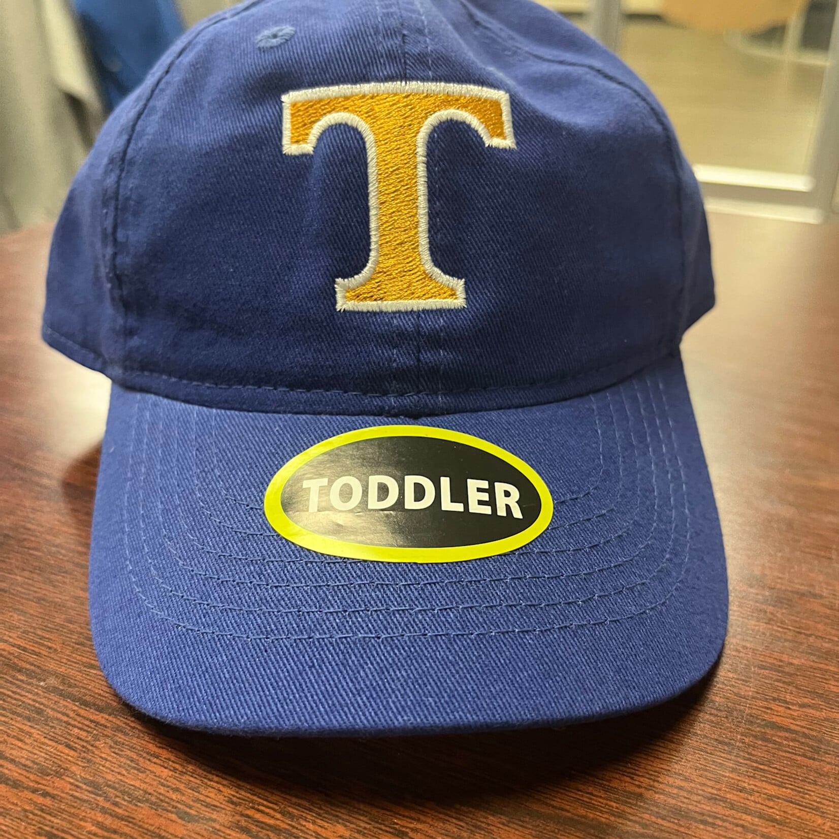 Royal Blue Cap w/ T Toddler