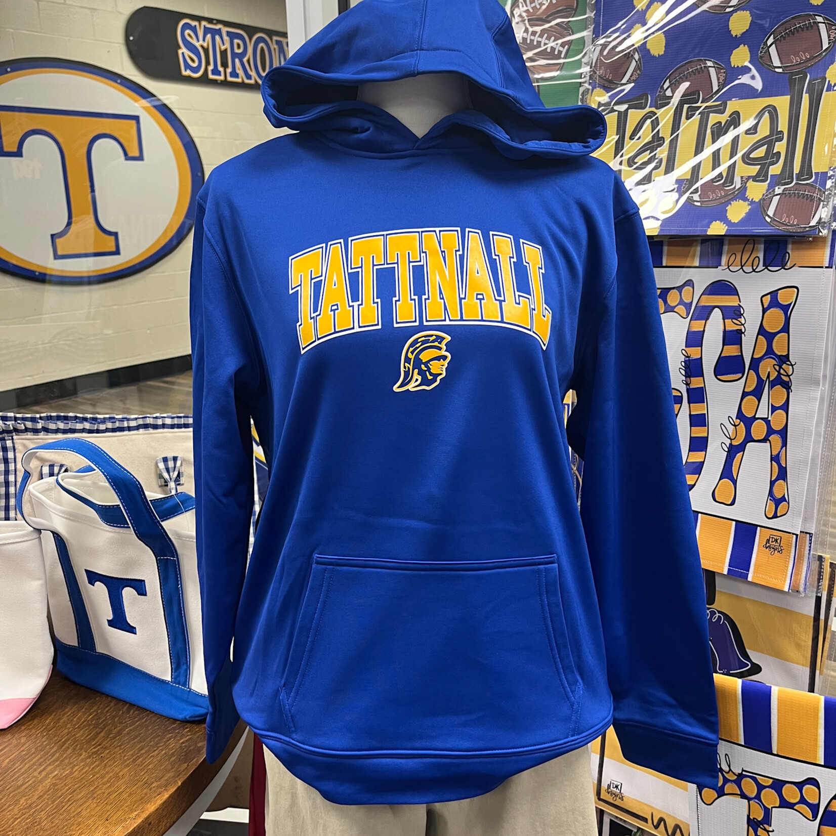 Sport Tek Tattnall Trojan Head Hoodie