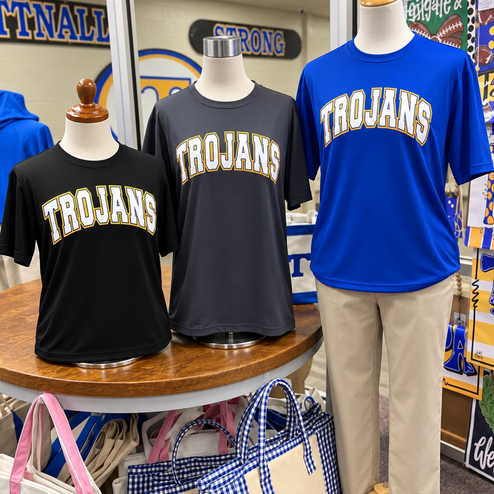 Sport Tek Trojans Arched