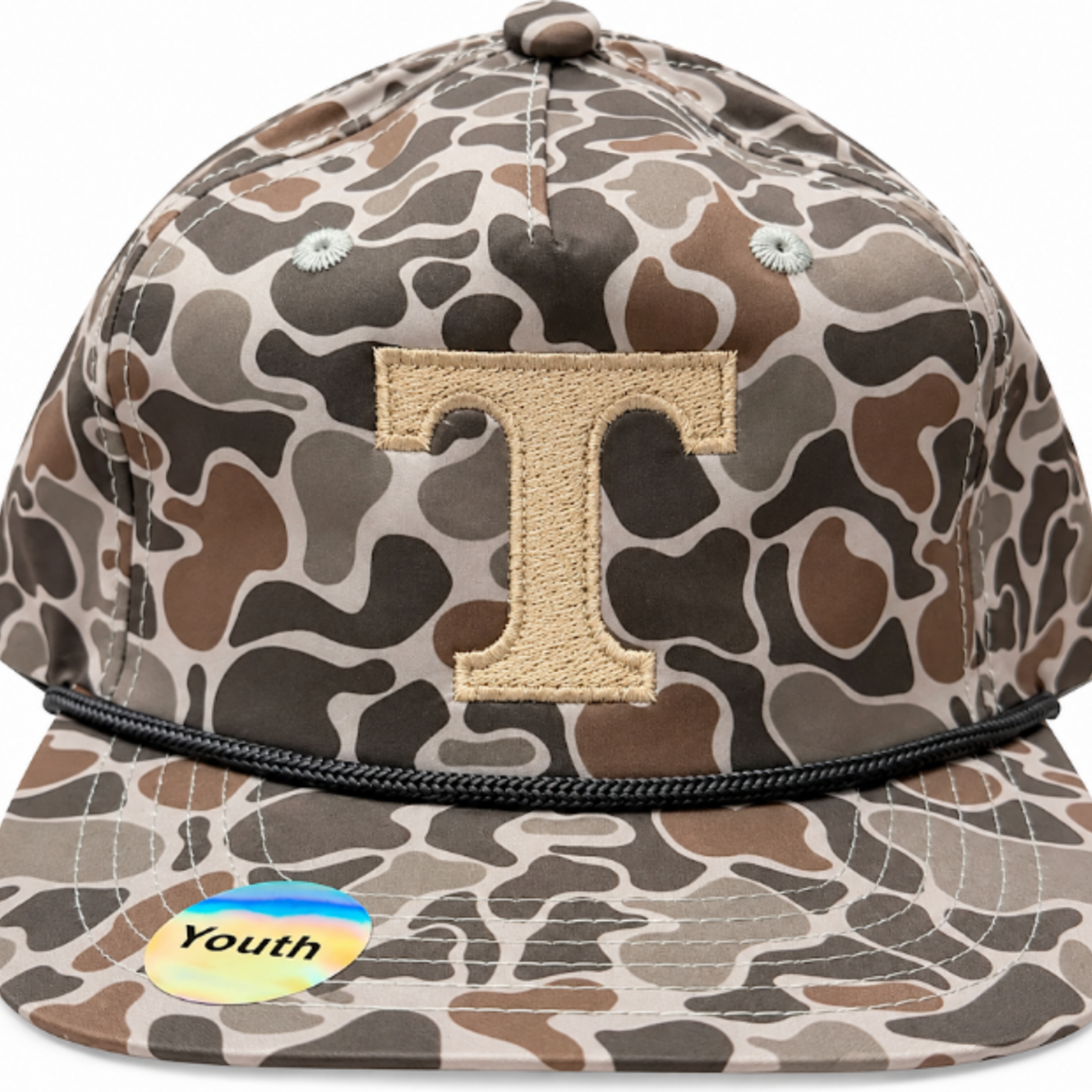 Camo Rope Hat Youth