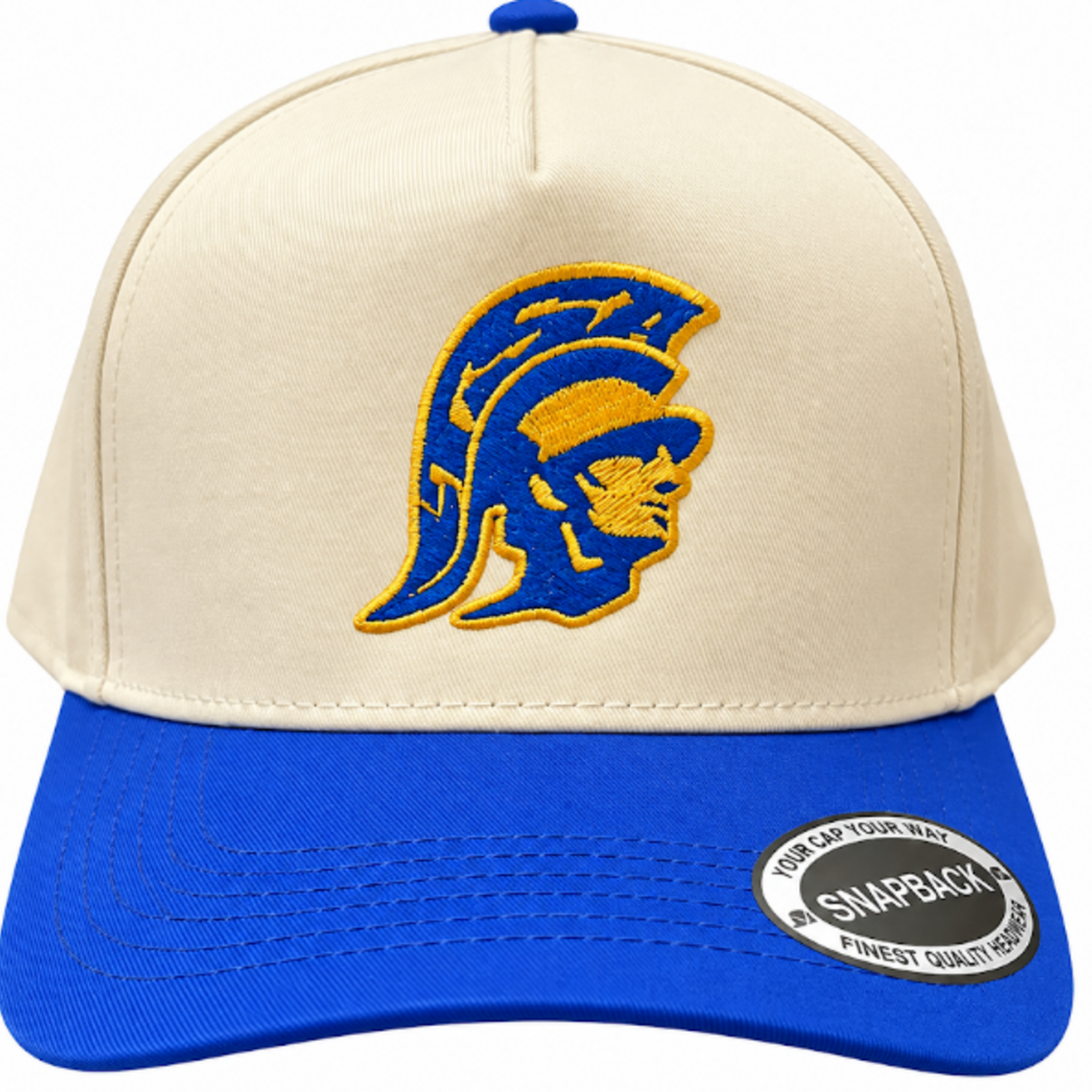 Royal Blue/Beige Hat