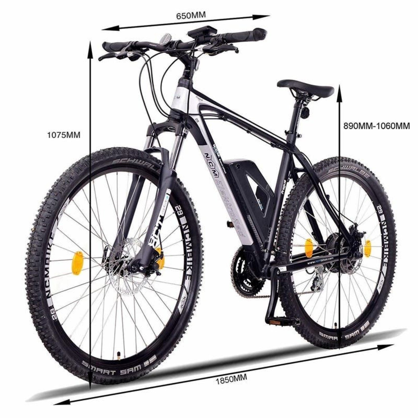 NCM NCM Prague Electric Mountain Bike