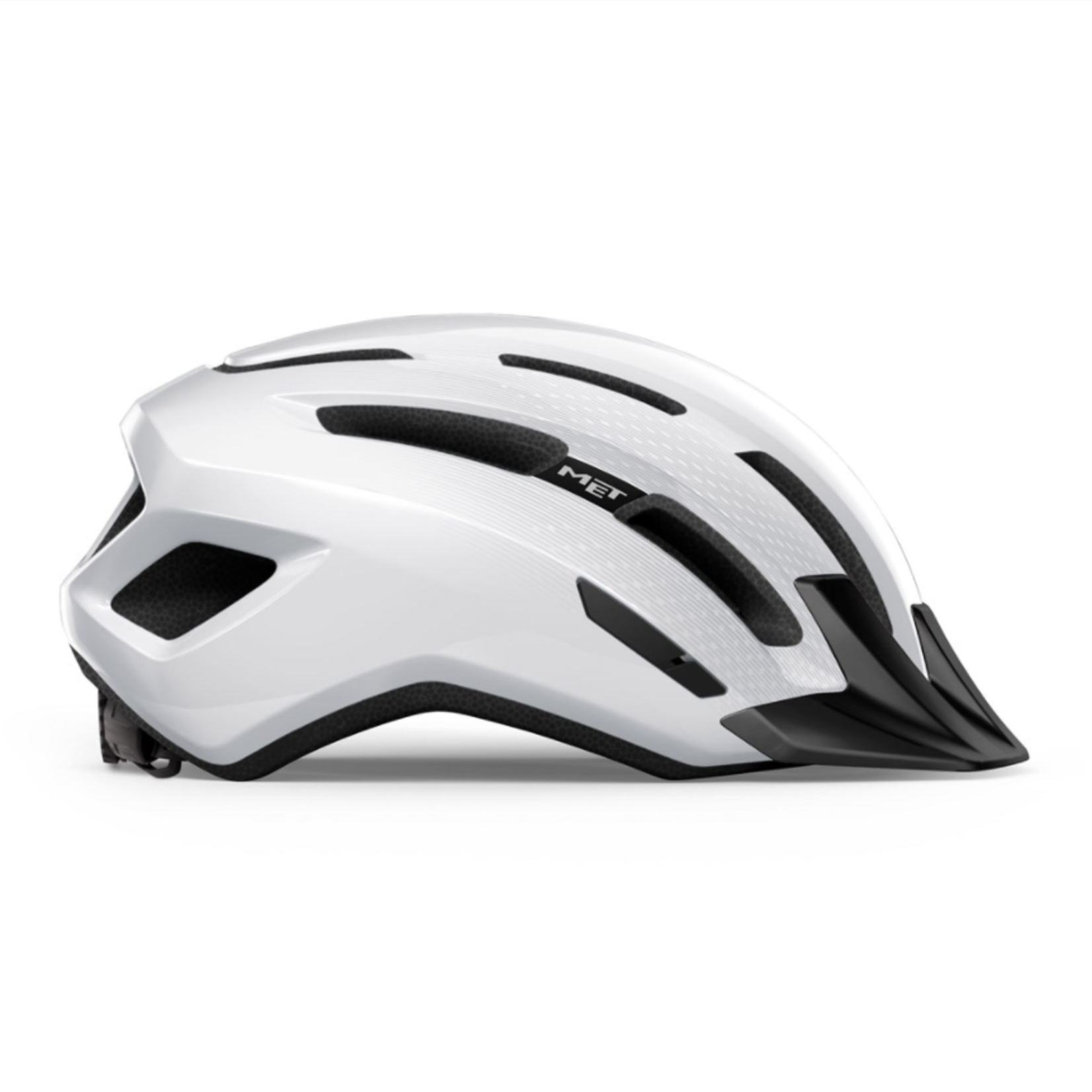 Met Met Helmet Downtown - White - Active (M/L)
