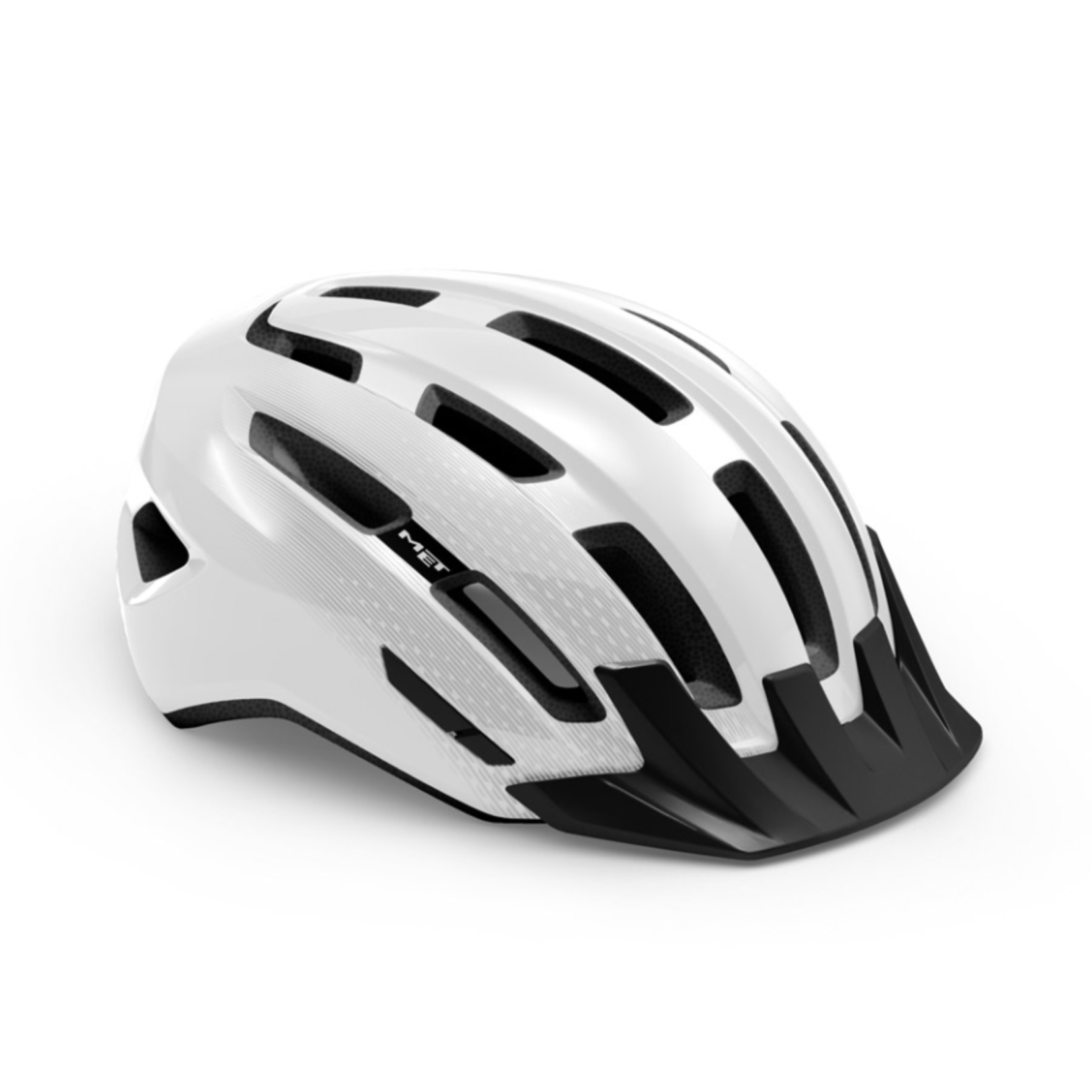 Met Met Helmet Downtown - White - Active (M/L)