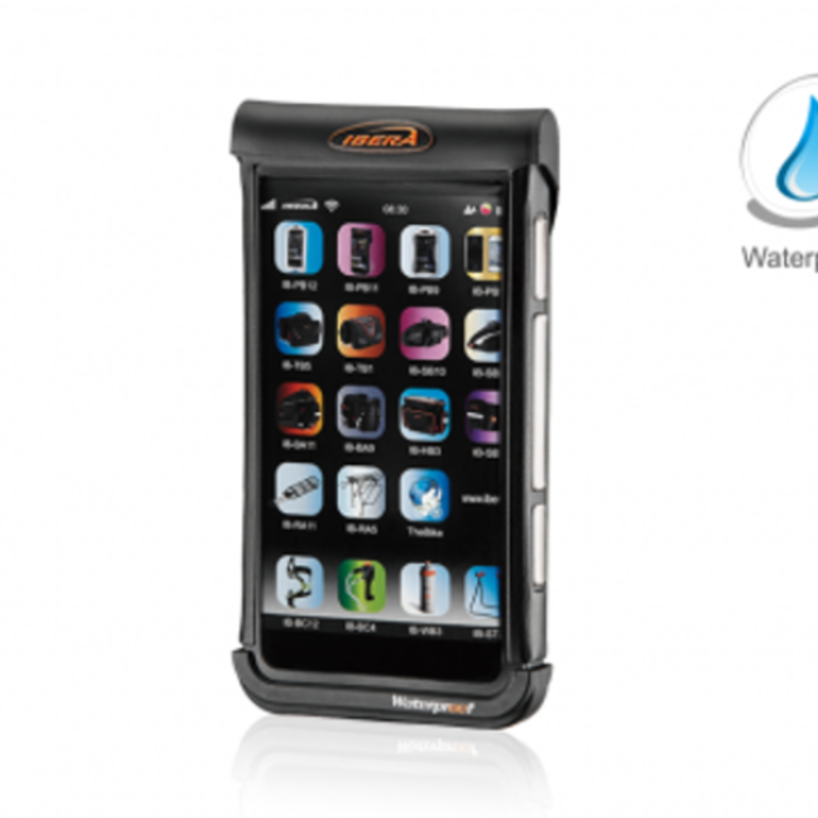 Phone Case - 4-5 Inch Screen - Waterproof With Q5 Clamp