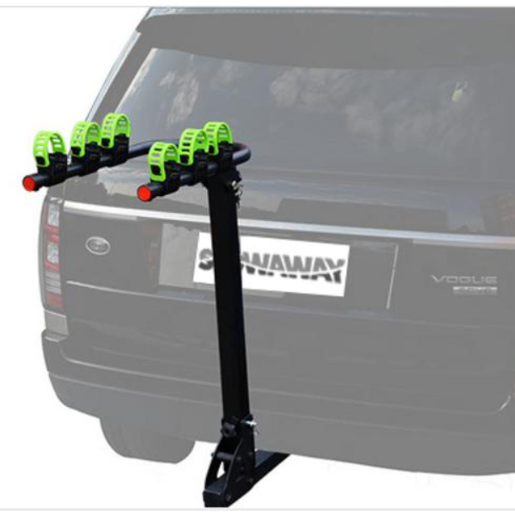 **Car Rack Bike Carrier - Hitch Mount, 4 Bikes, Folding Design, Max 45kg