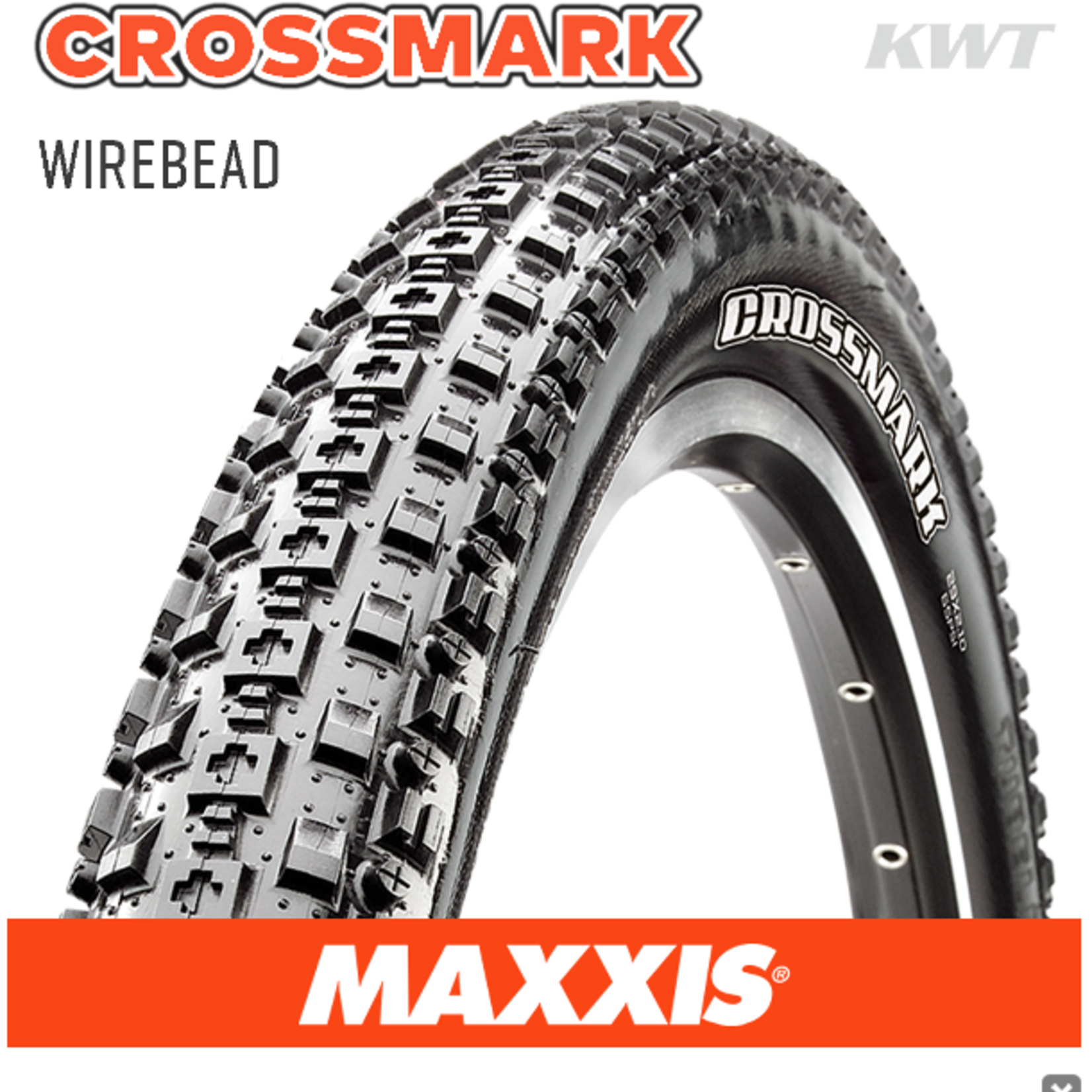 MAXXIS Crossmark 26 X 2.25 - Wire - 60 TPI - Single Compound - Black