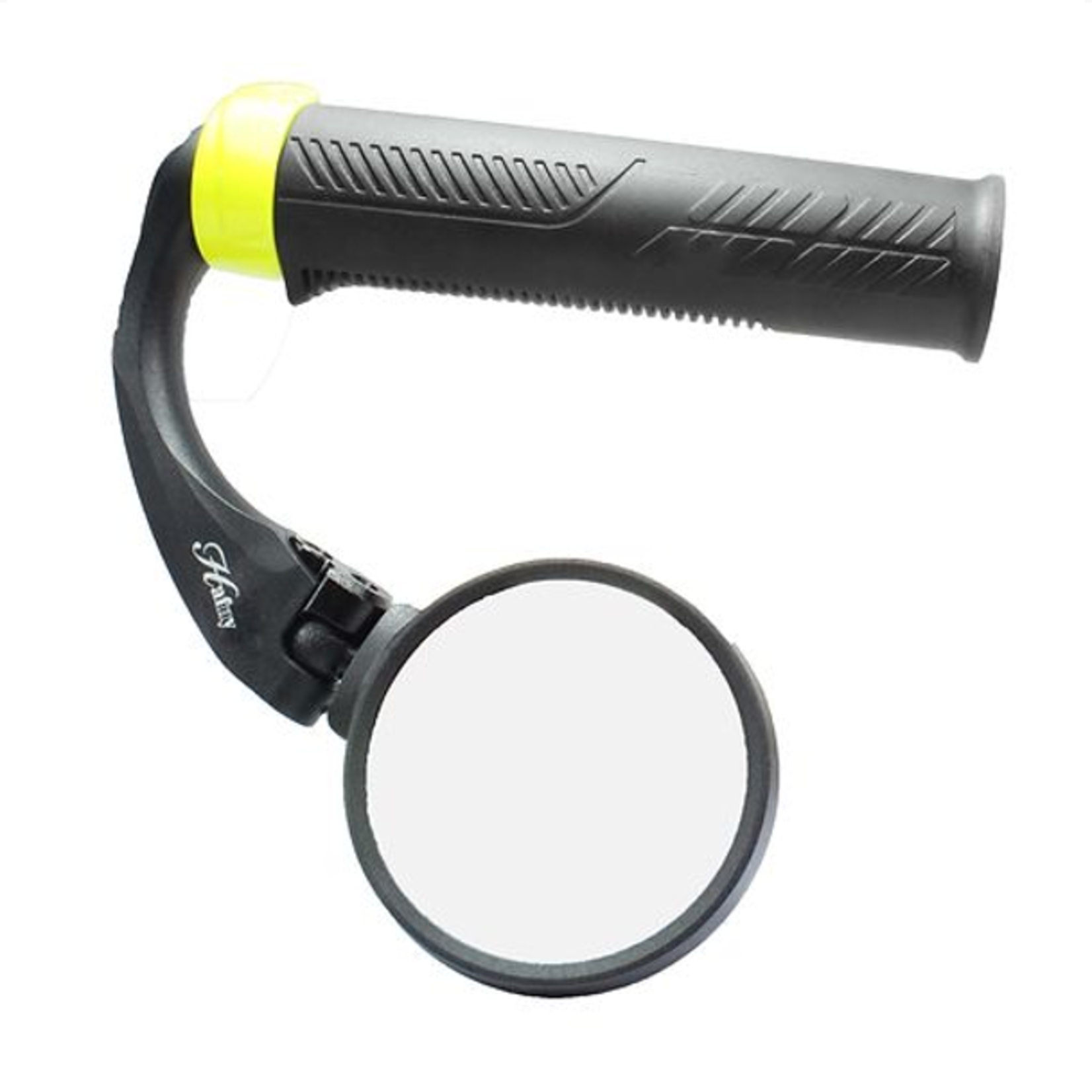 "HAFNY Bar End Mirror - 62mm HD Silver Glass Lens, fits 16-21mm"