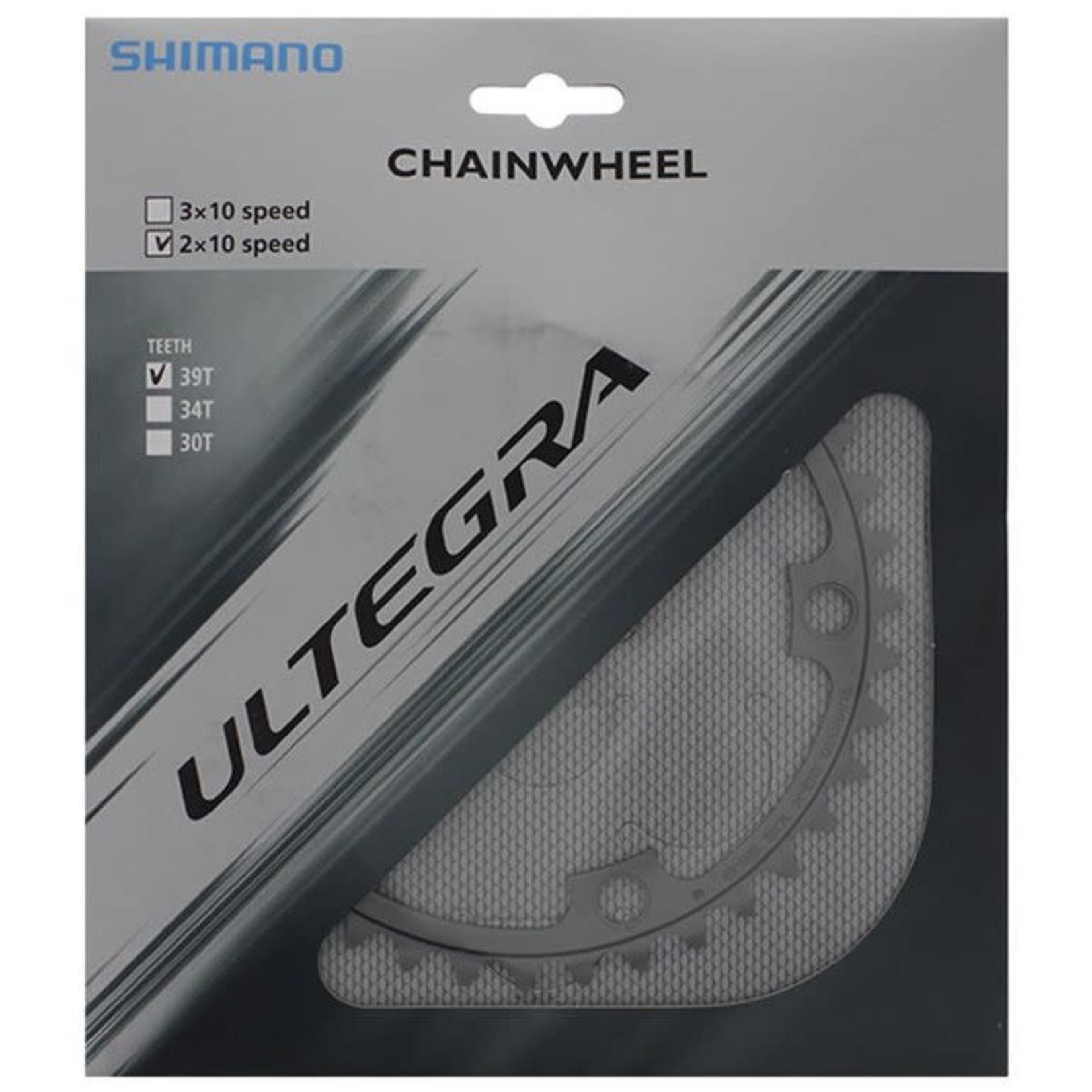 SHIMANO FC-6700 CHAINRING 39T-B 10-SPEED DOUBLE