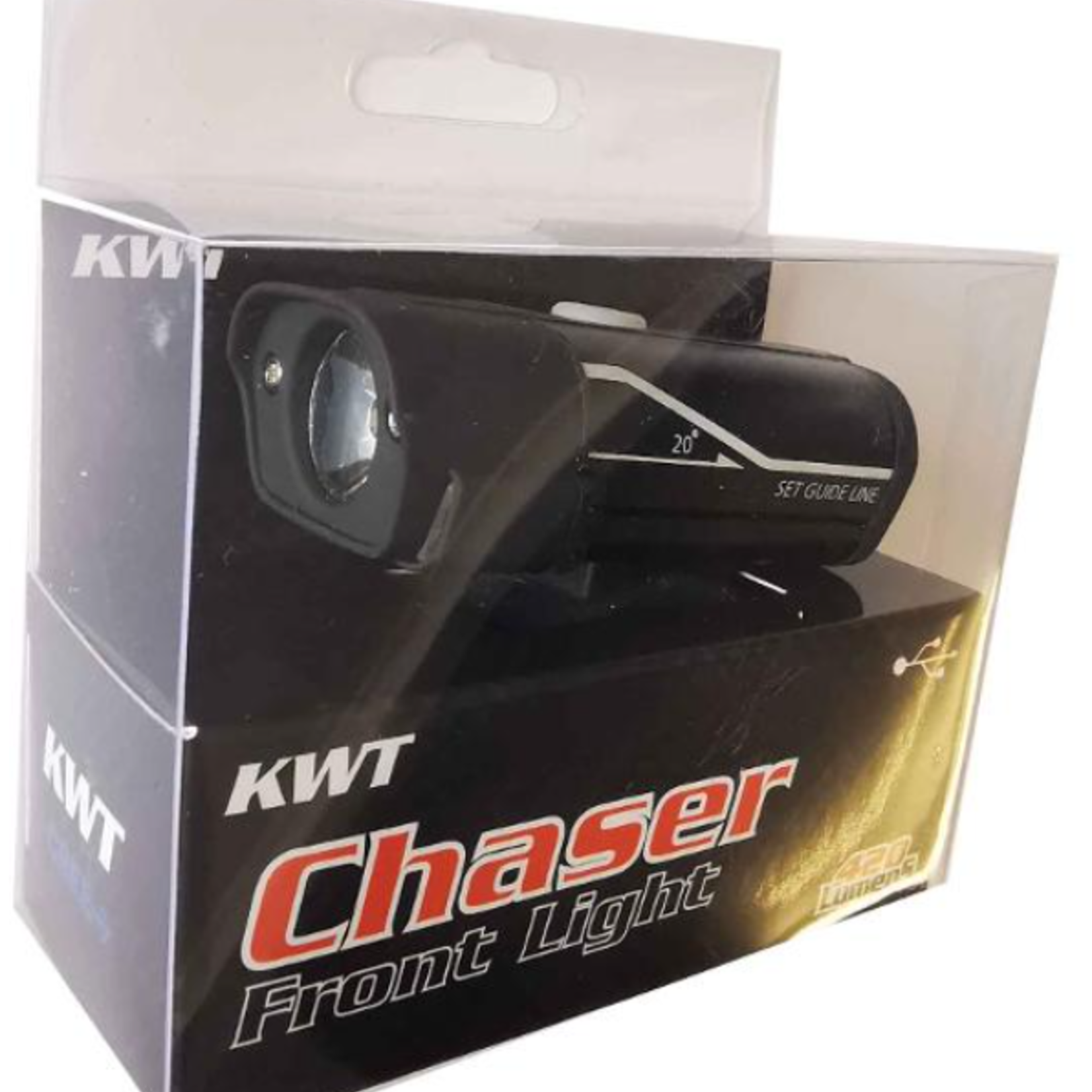 KWT Front Light USB - CHASER 420 lmns