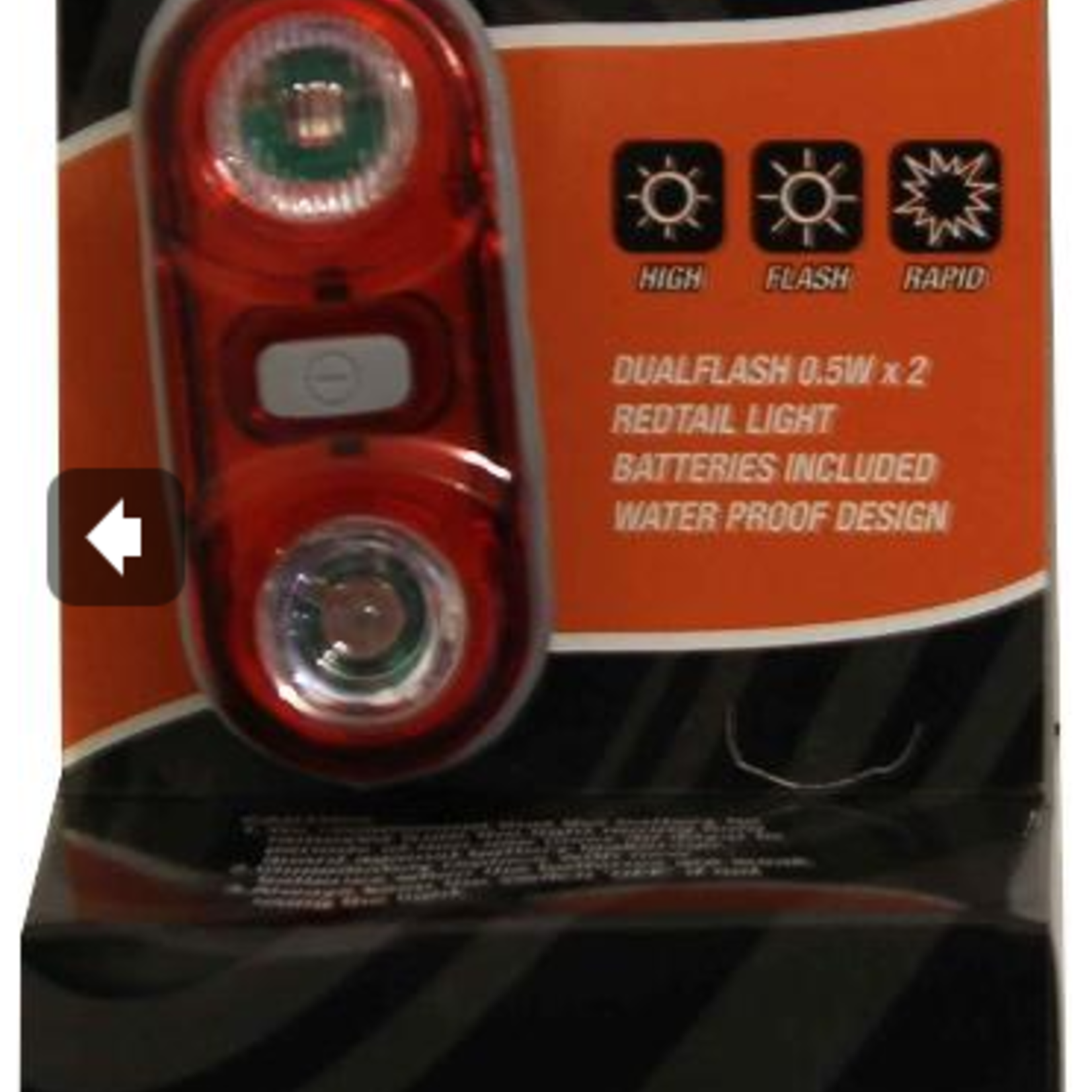 KWT DUAL FLASH REAR LIGHT