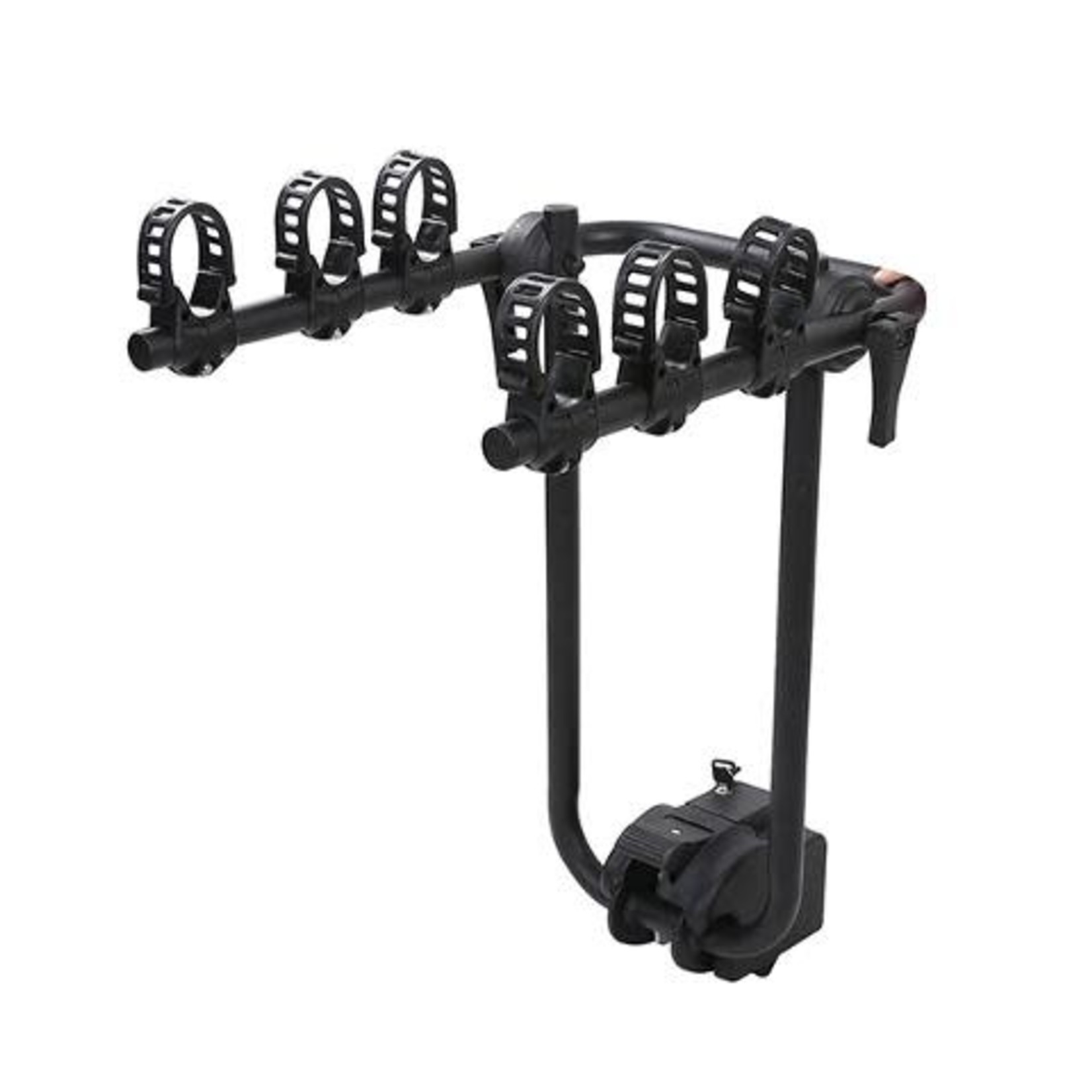 Car Rack Bike Carrier STOWAWAY  - Tow Ball Mount, 3 Bikes, Push/Tilt Design