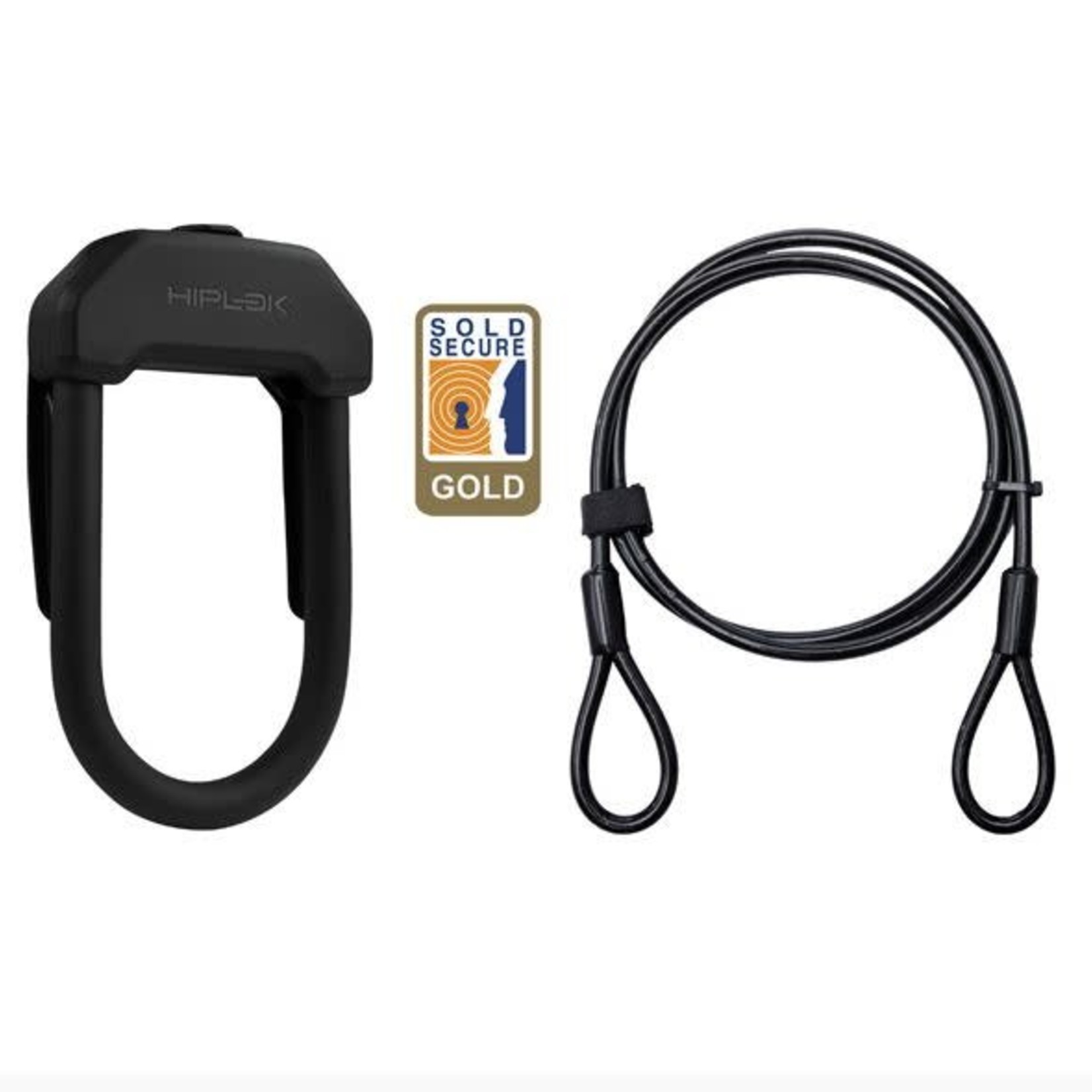 Hiplok DX 2M CABLE - BLACK