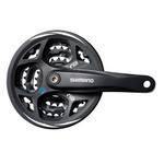 SHIMANO FC-M311 FRONT CRANKSET 175mm 48-38-28 BLACK w/CG