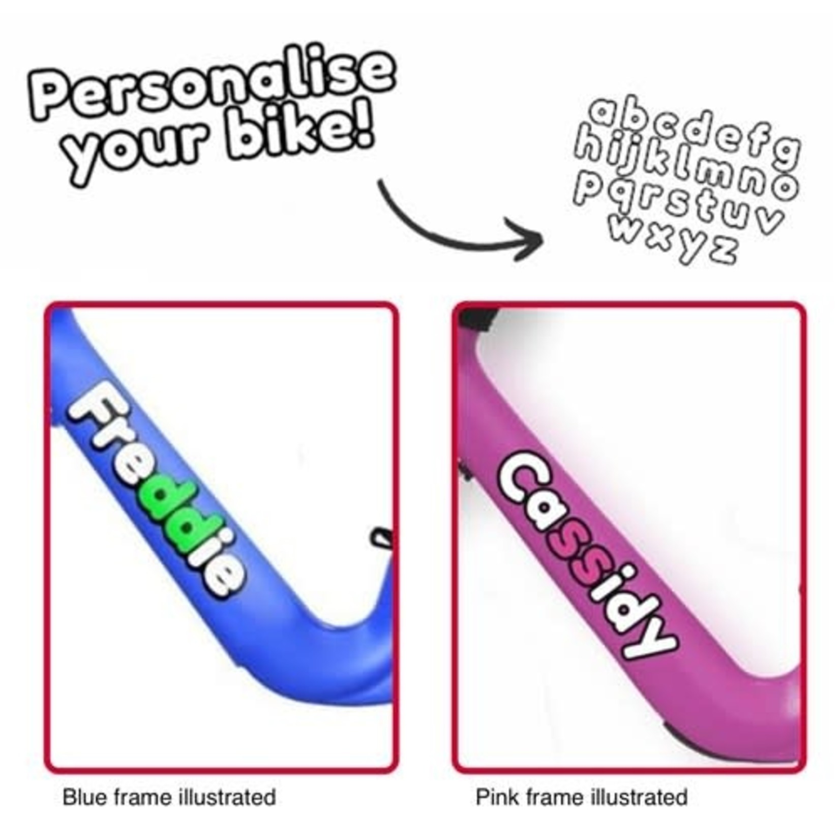 Torker Balance Bike NYO Pink Magnesium
