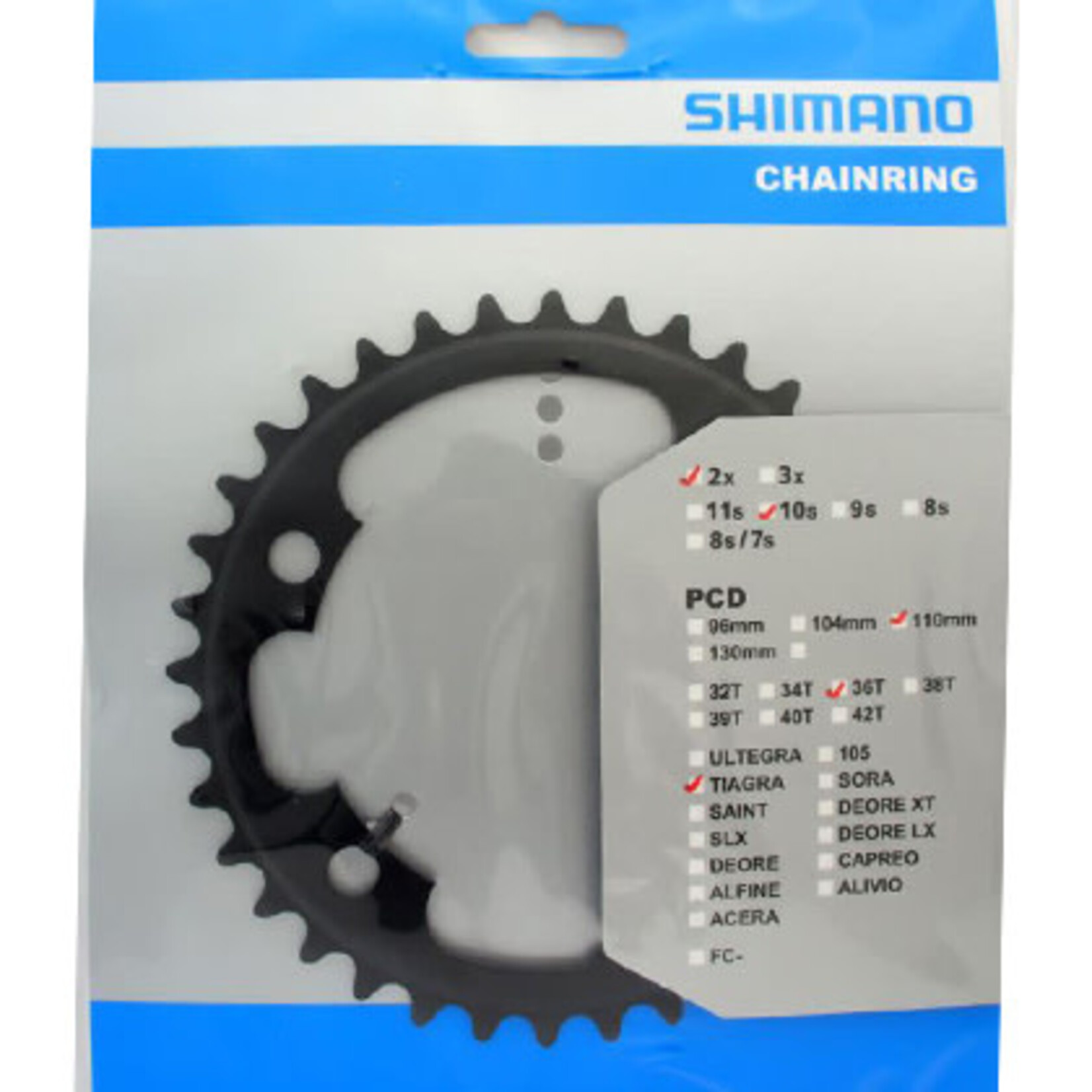 SHIMANO FC-4700 CHAINRING 36T for 52-36T
